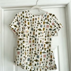 Modcloth insect blouse